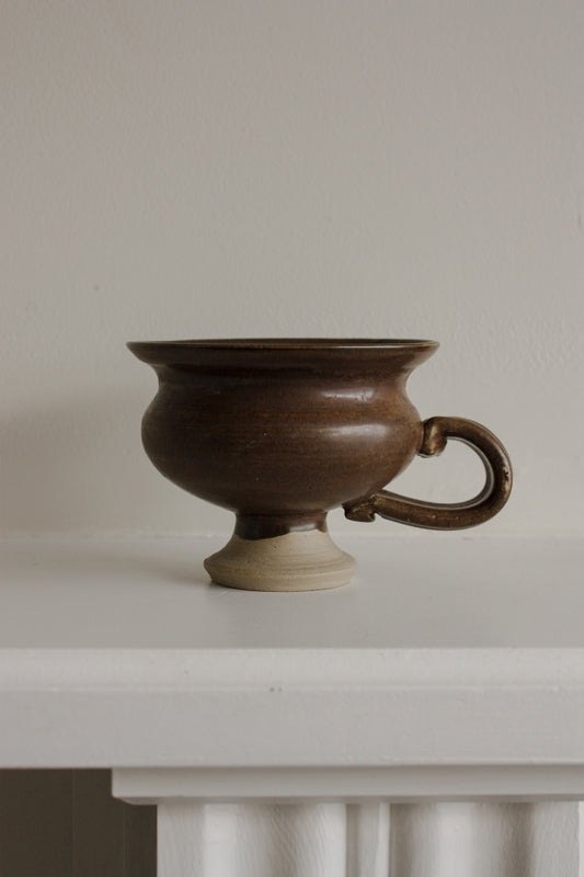 Vintage studio pottery mug