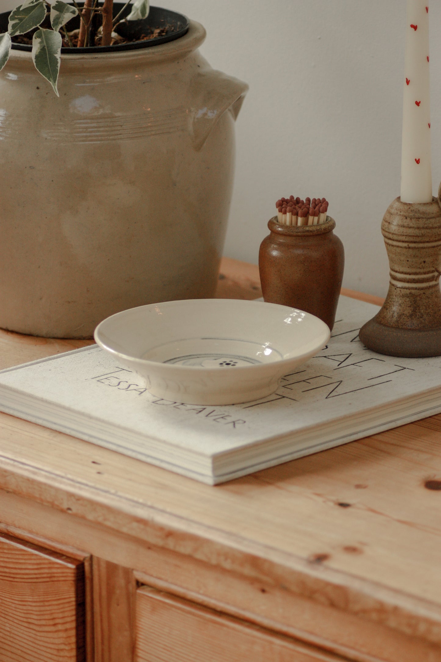 Vintage studio pottery bowl