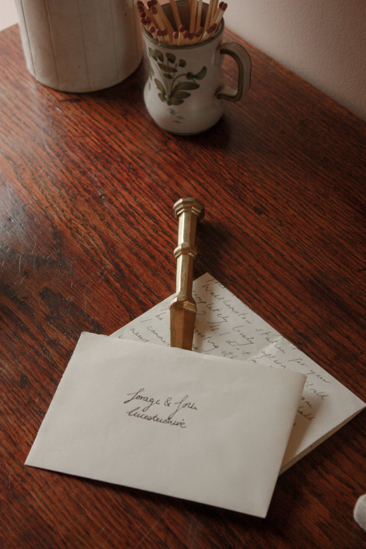 Vintage brass letter opener