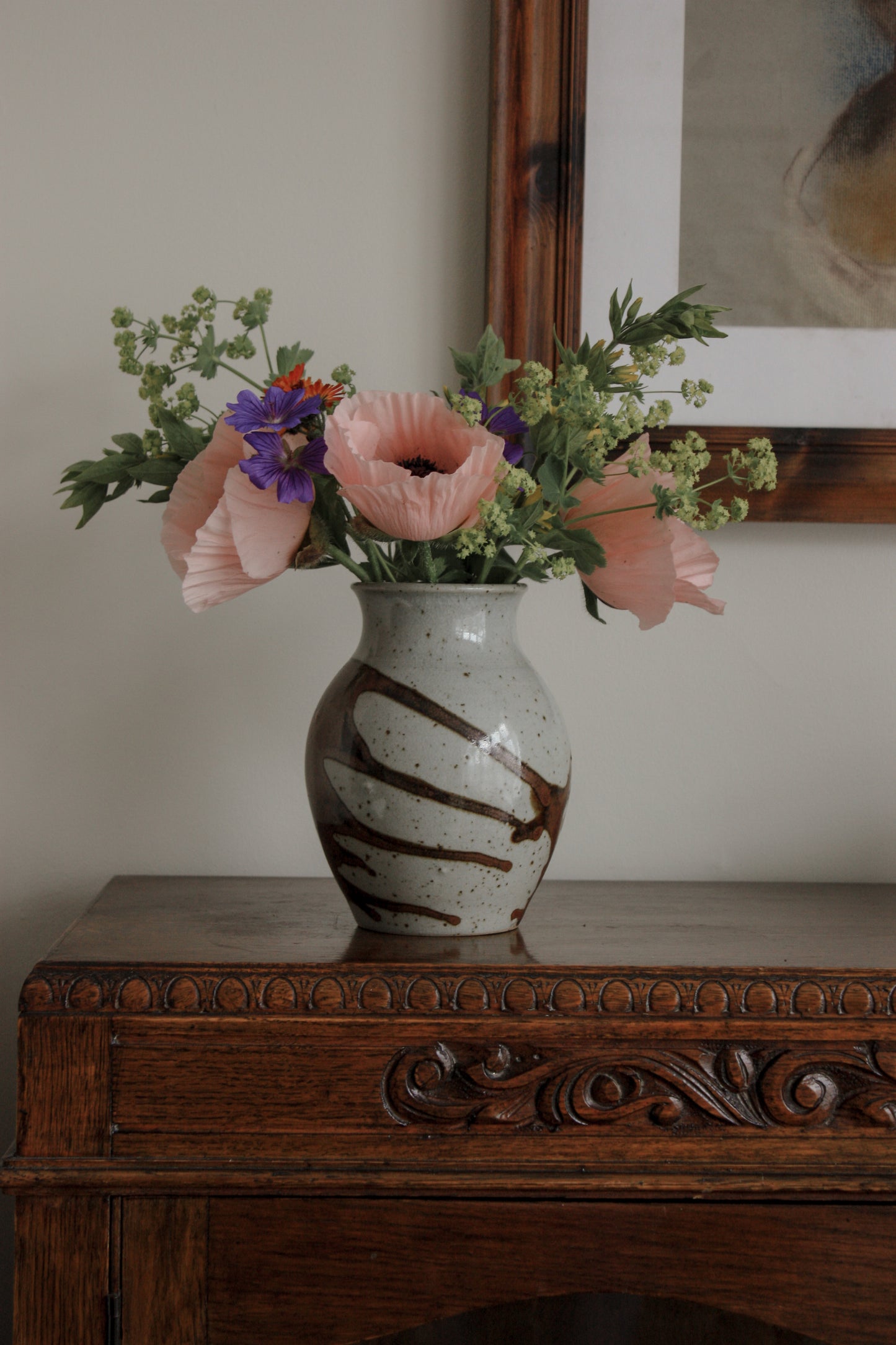 Vintage studio pottery vase