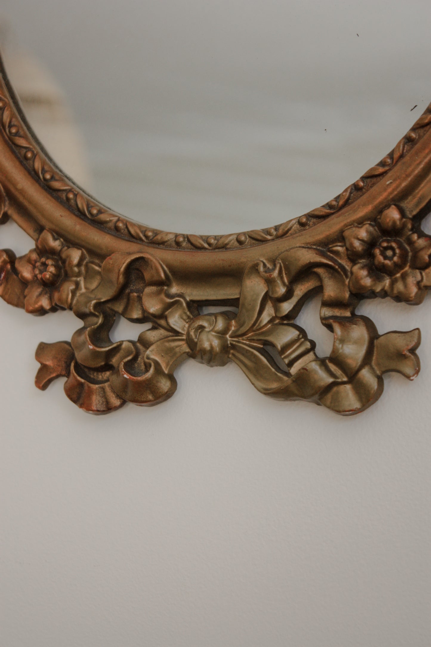 Vintage 1930s bow mirror