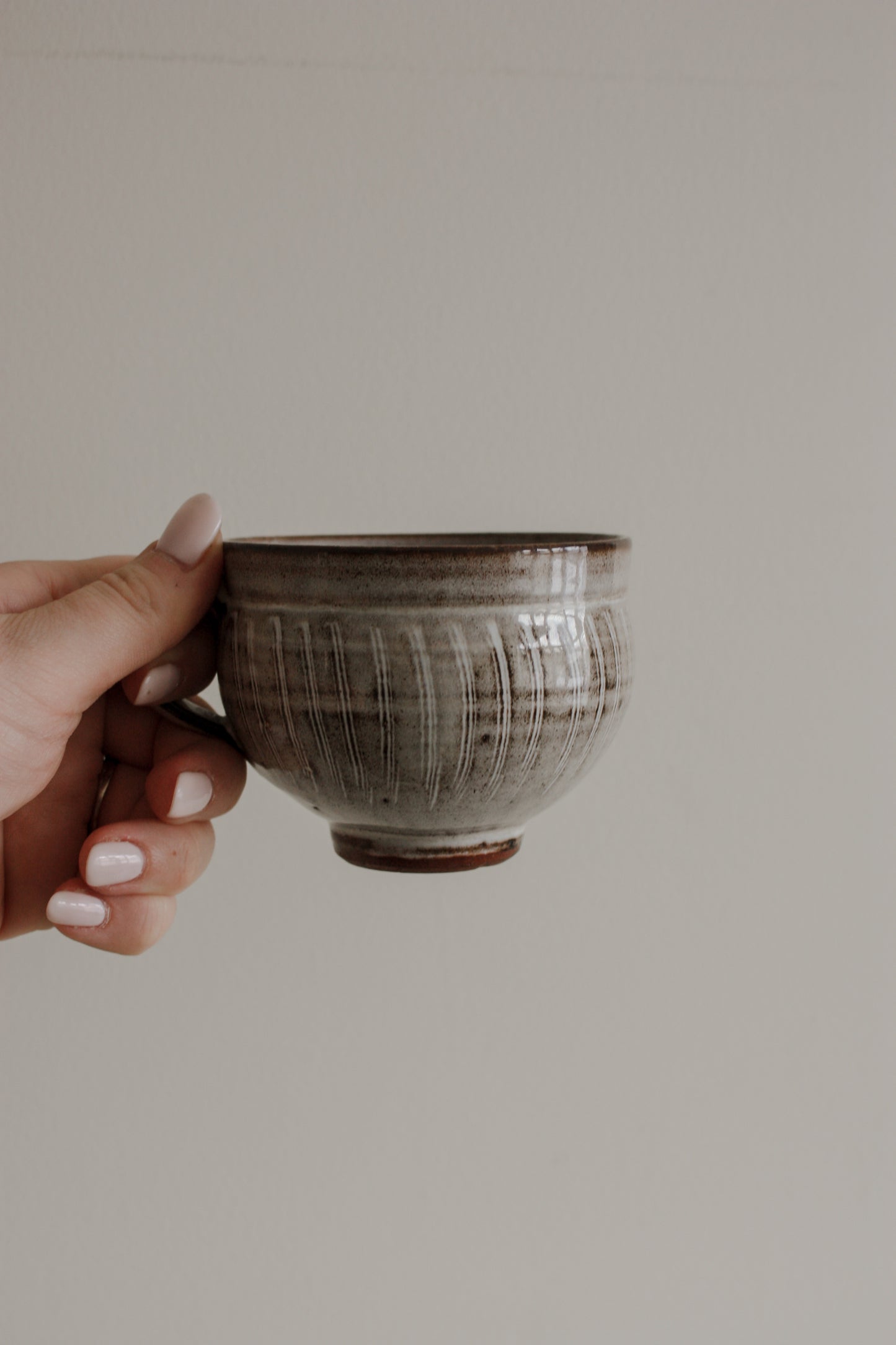 Studio pottery mug