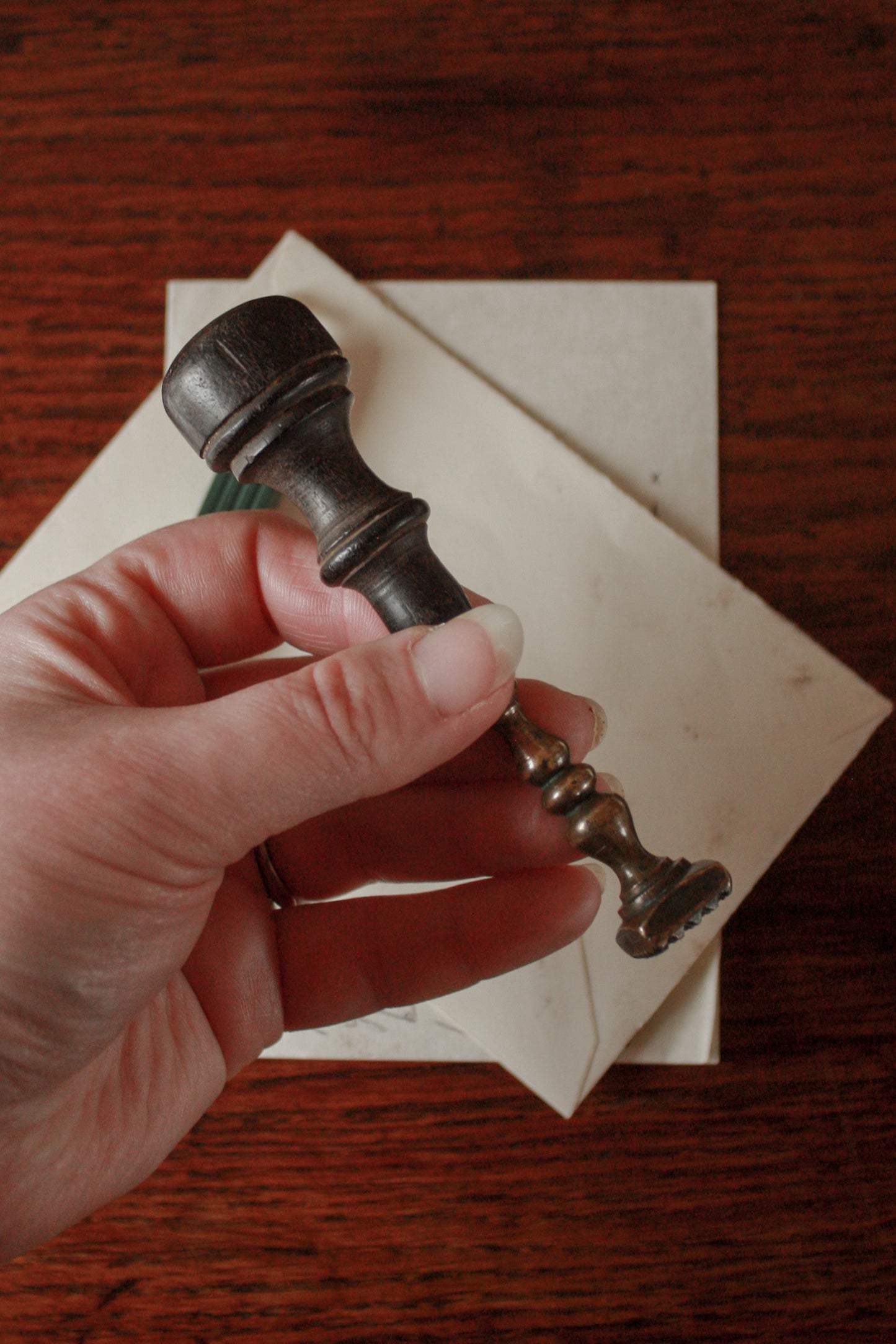 Antique Victorian wax seal stamp