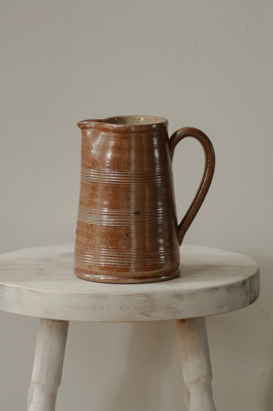 Vintage French stoneware jug