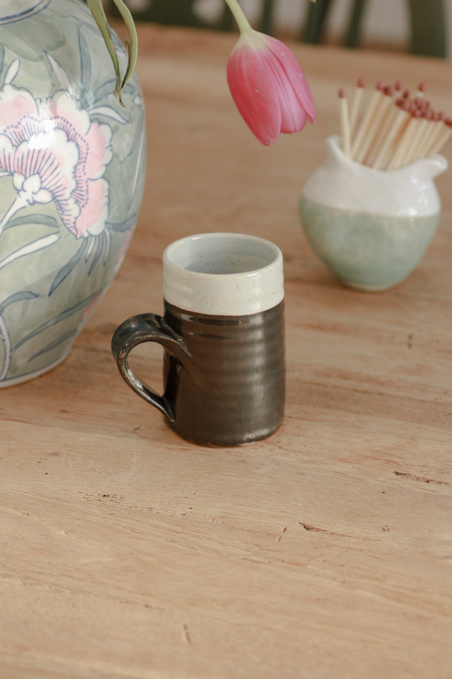 Vintage studio pottery mug