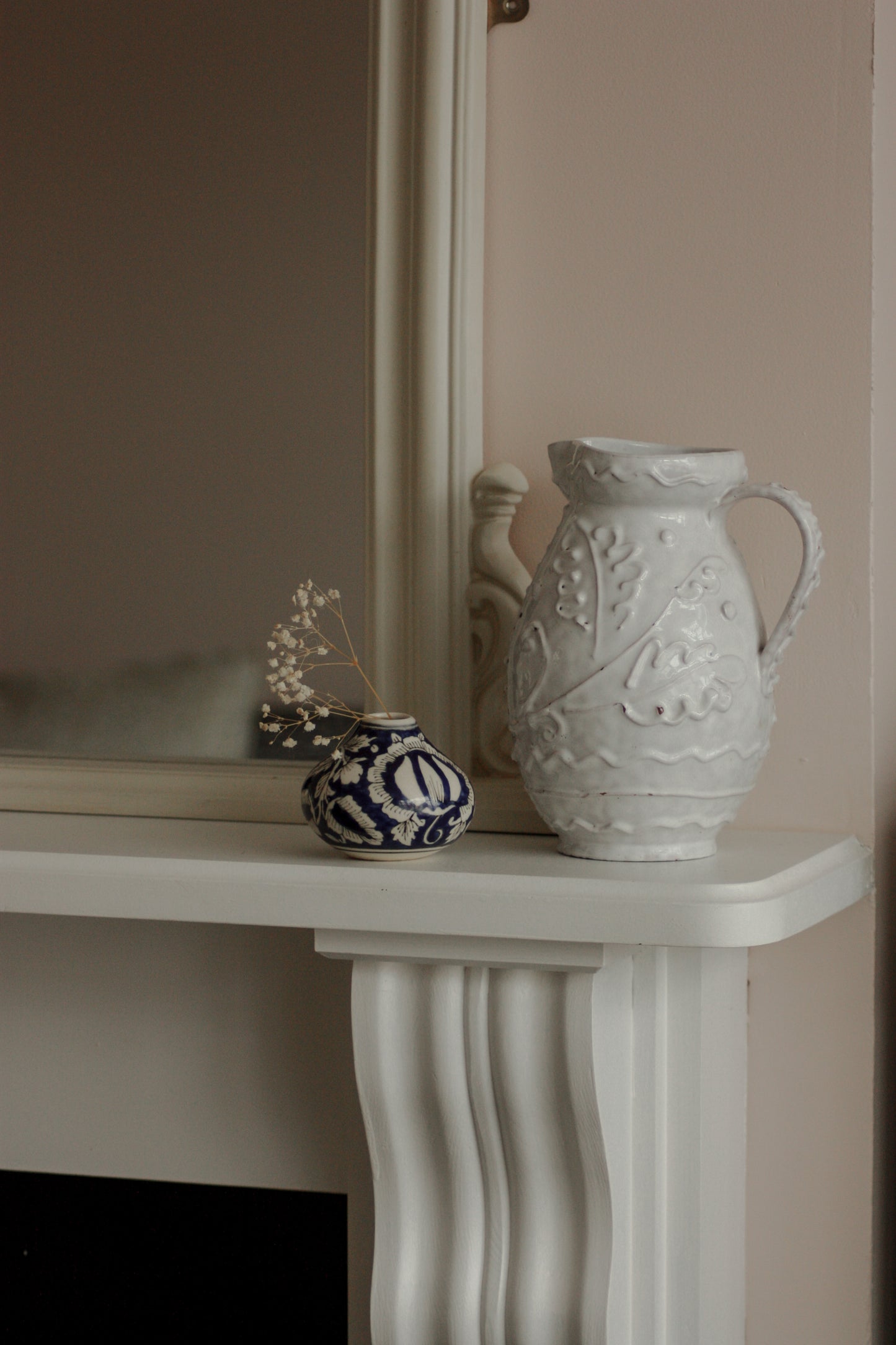 Vintage Italian glazed pitcher