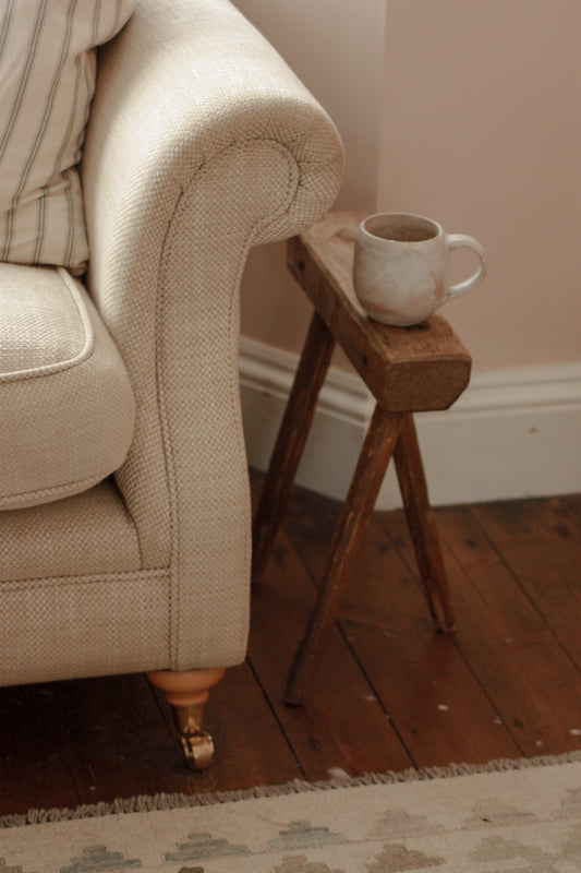 Vintage rustic milking stool