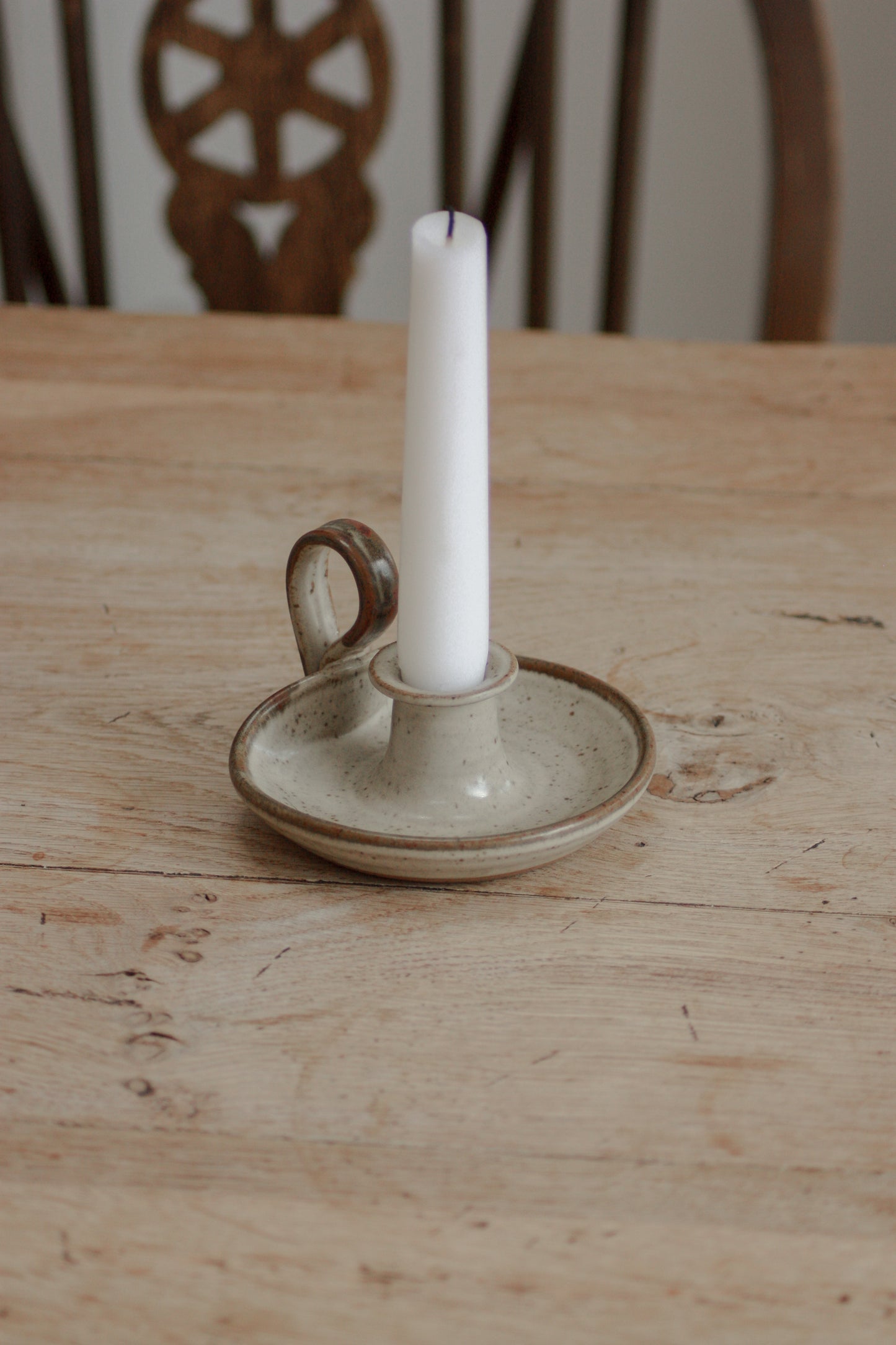 Vintage Grayshott Pottery Candleholder