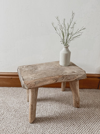 Vintage wooden stool