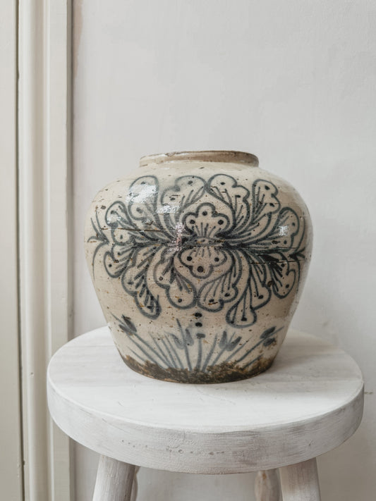 19th Century Antique Chinese storage Jar